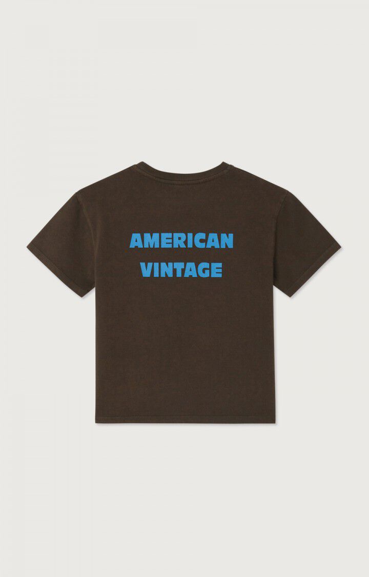 T-shirt Fizvalley Choco Vintage - dos