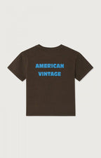 T-shirt Fizvalley Choco Vintage - dos