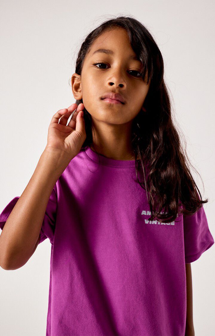 T-shirt Fizvalley jus de raisin - look face