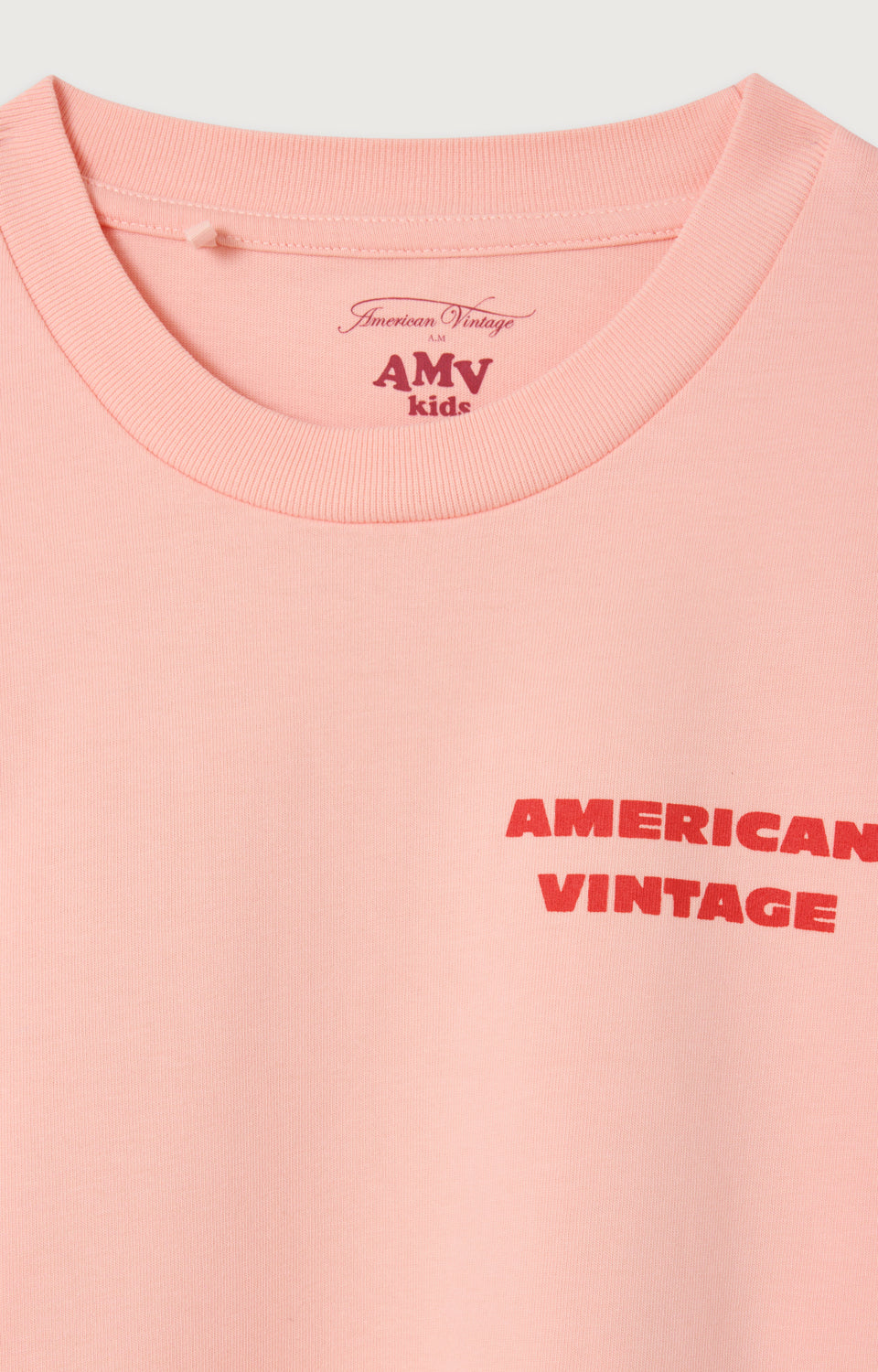 T-shirt Manche Longues FIZVALLEY Sorbet Vintage