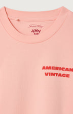 T-shirt Manche Longues FIZVALLEY Sorbet Vintage