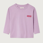 T-shirt Manches Longues GIXY Lilas Pastel