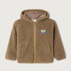 Hoktown jacket in brown sleeve