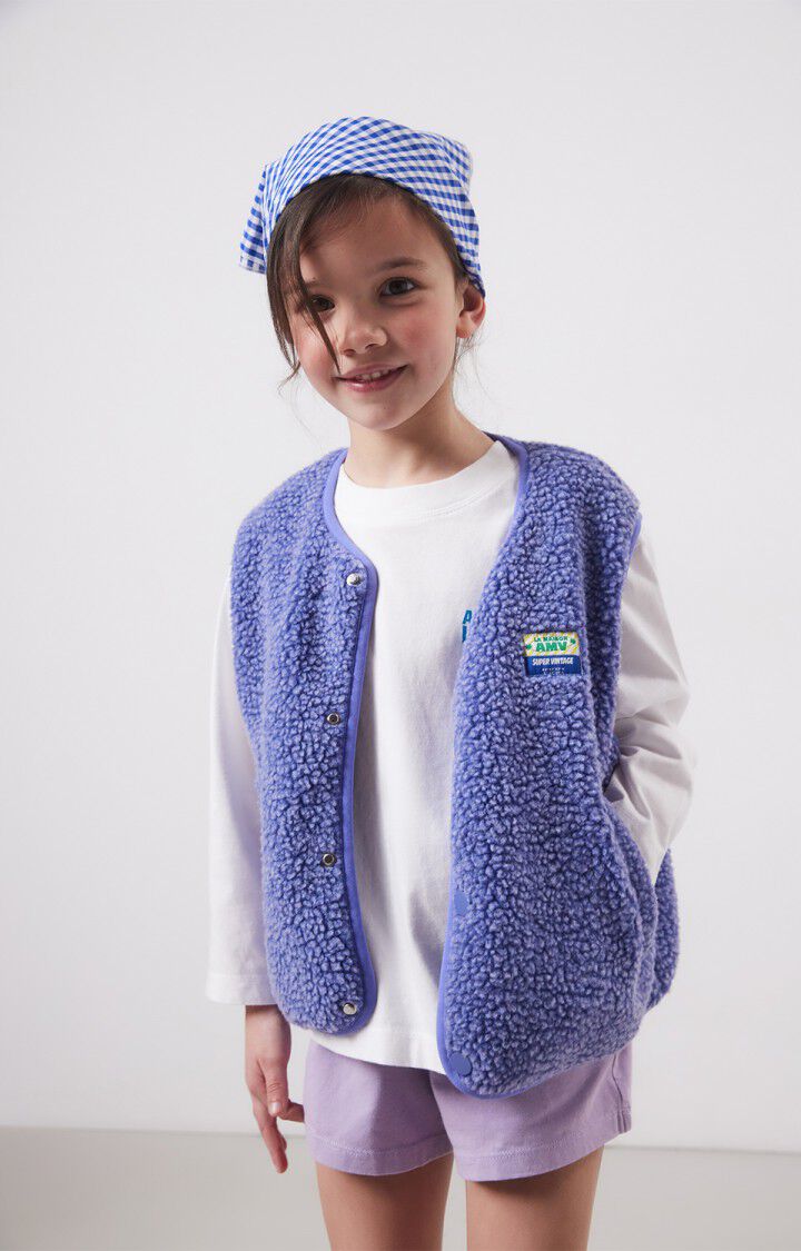 HOKTOWN Sleeveless Jacket Provence Heather