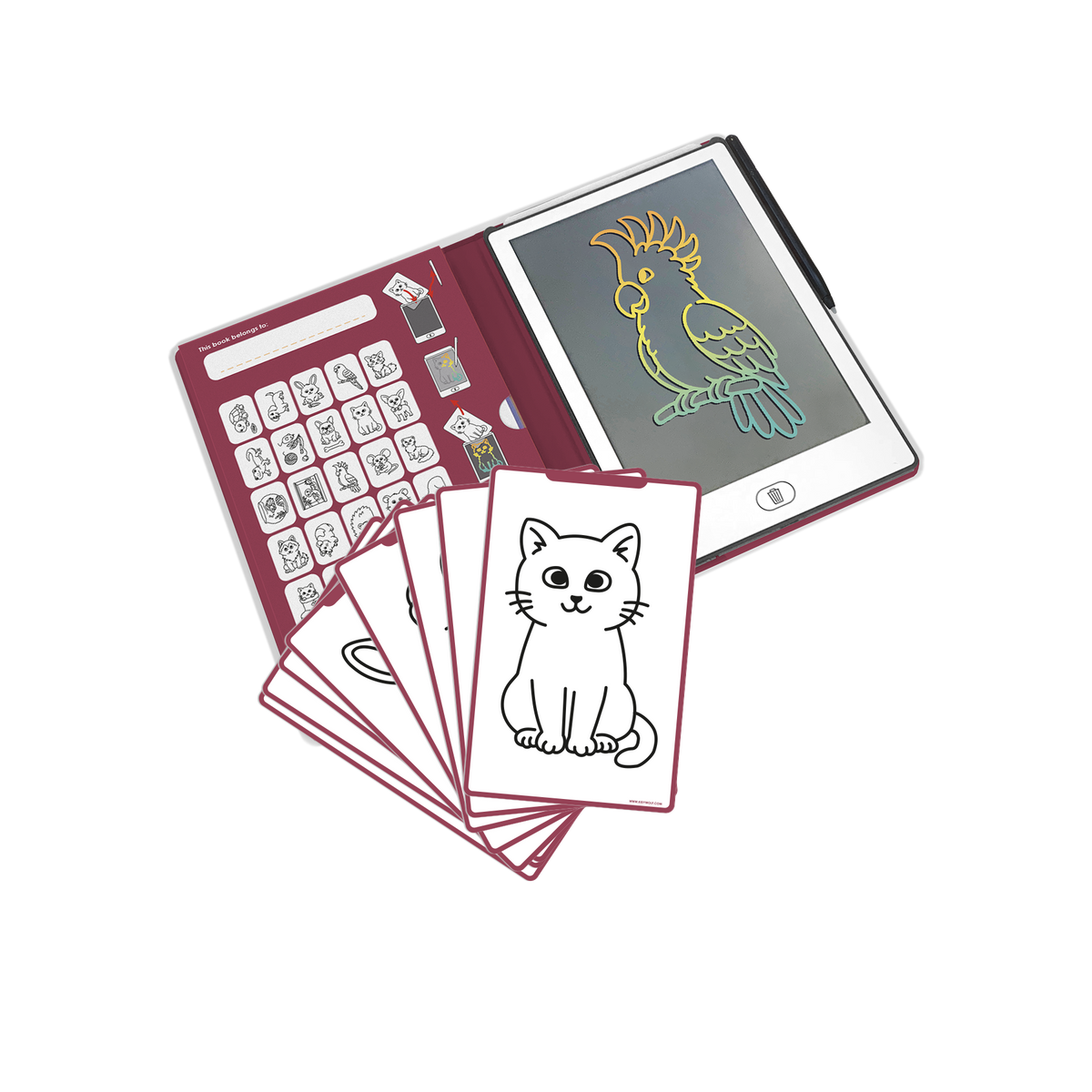 KIDYDRAW-MINI Drawing Tablet Pets