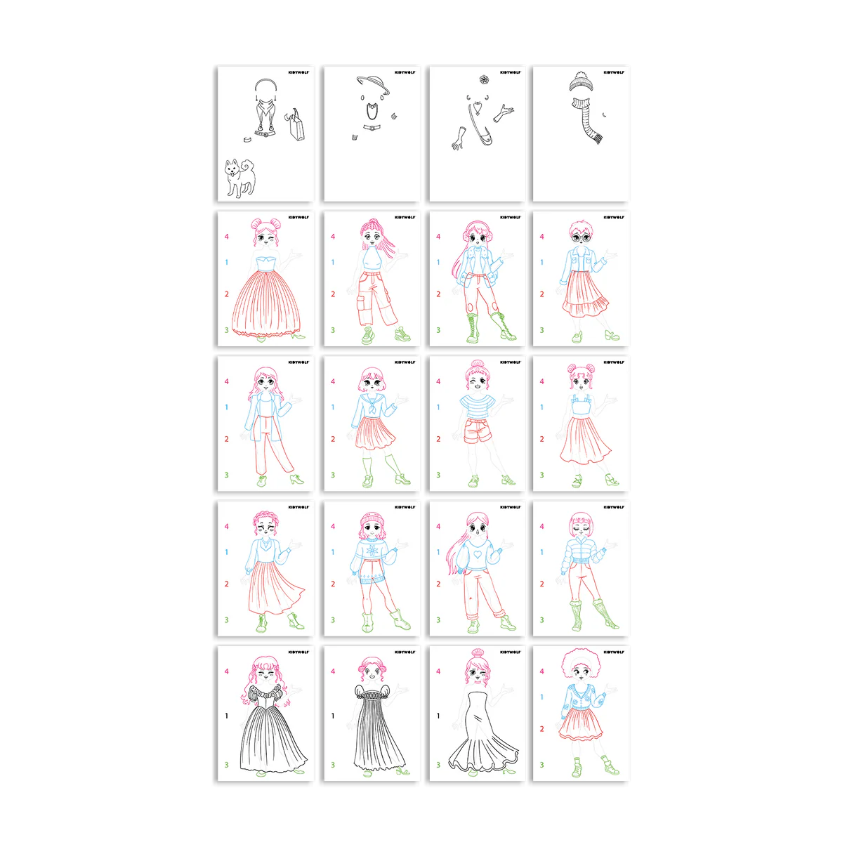 KIDYWOLF KIDYDRAW Portable Light Pad