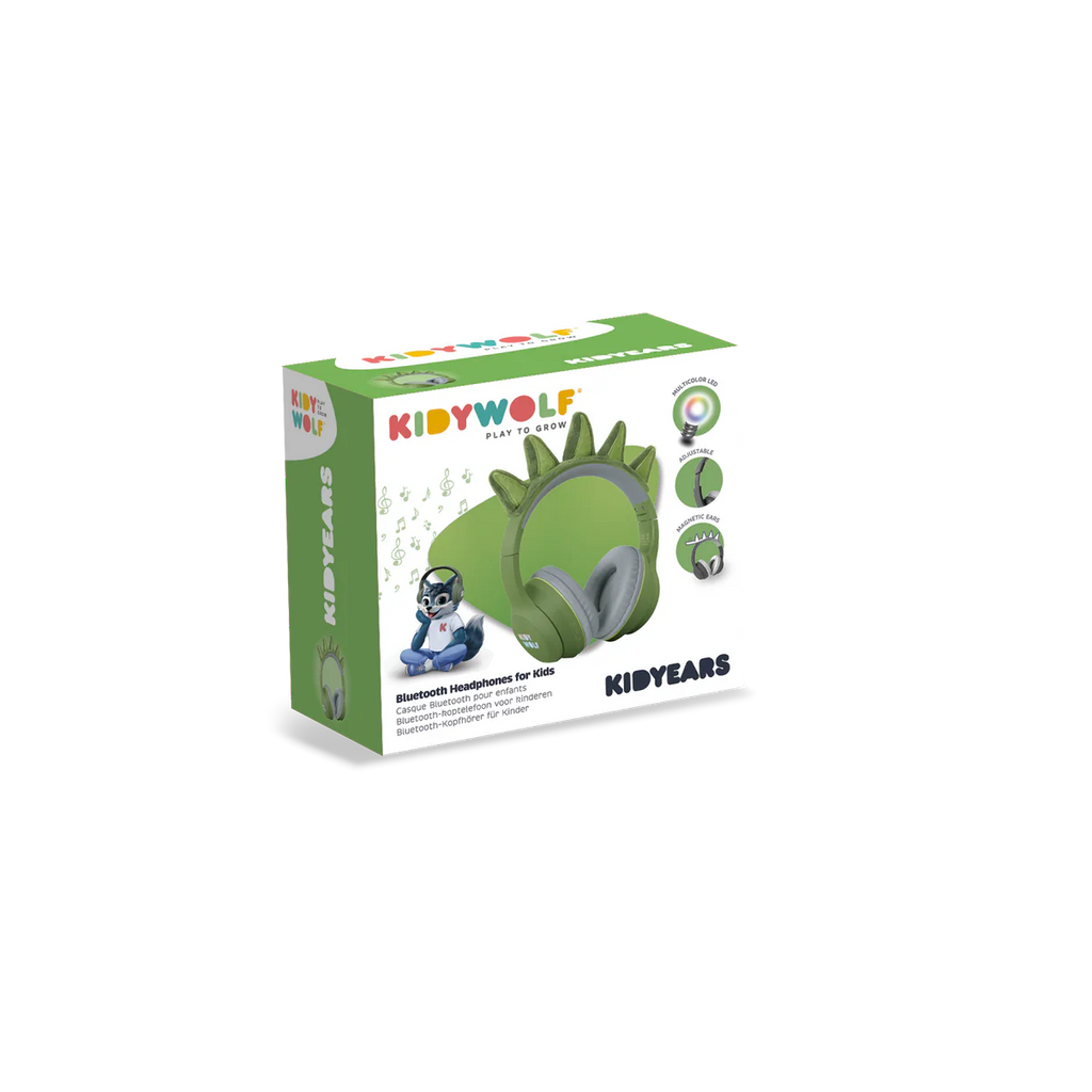 Casque audio SANS ONDES KIDYEARS DINOSAURE