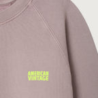 Sweat Izubird col rond Prunelle Vintage American Vintage pour enfant – vue 2