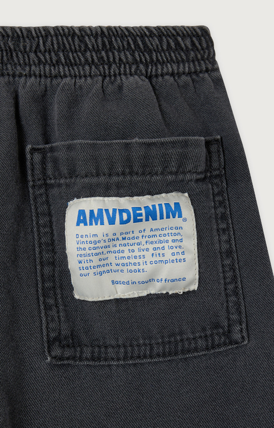 Jazy Black Denim Jogger Pants