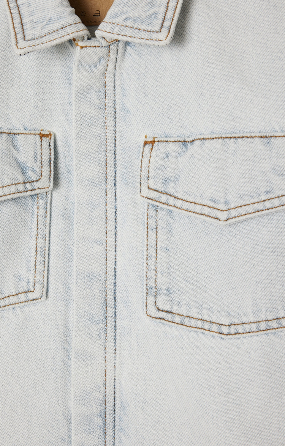 Joybird-B Winter Bleached denim shirt