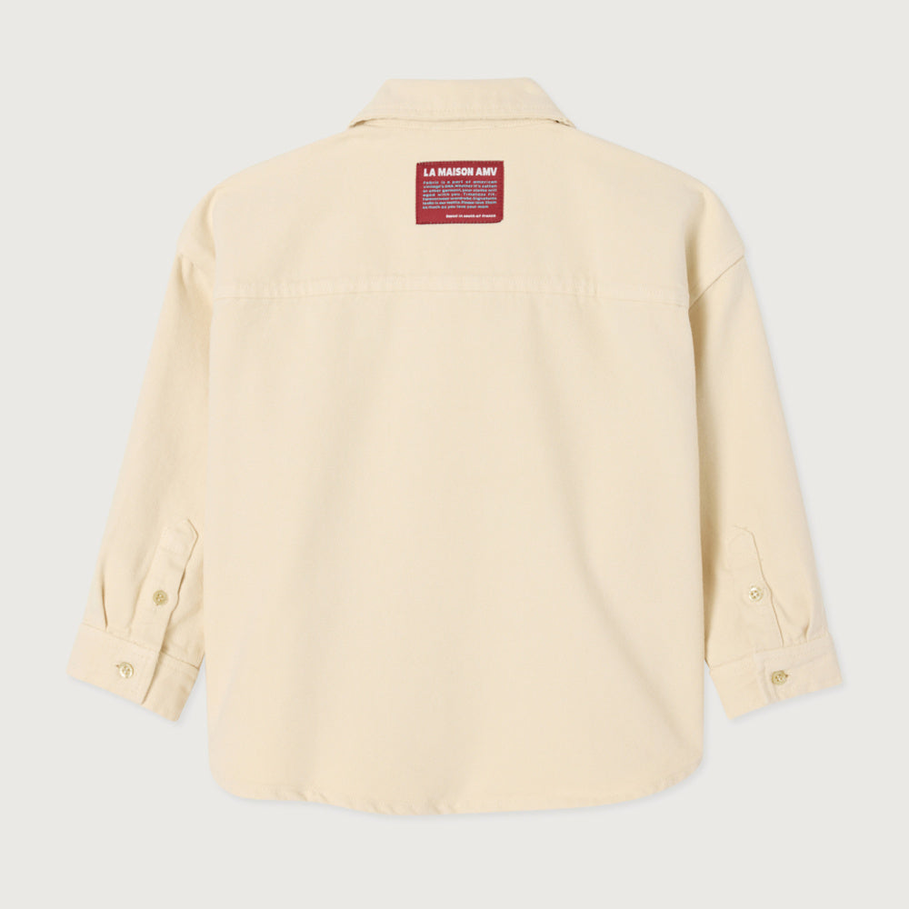 LYCAZ Long Sleeve Shirt, Ecru