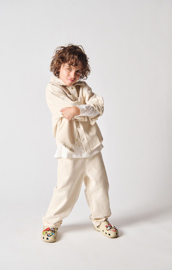 LYCAZ Ecru Jogging Pants