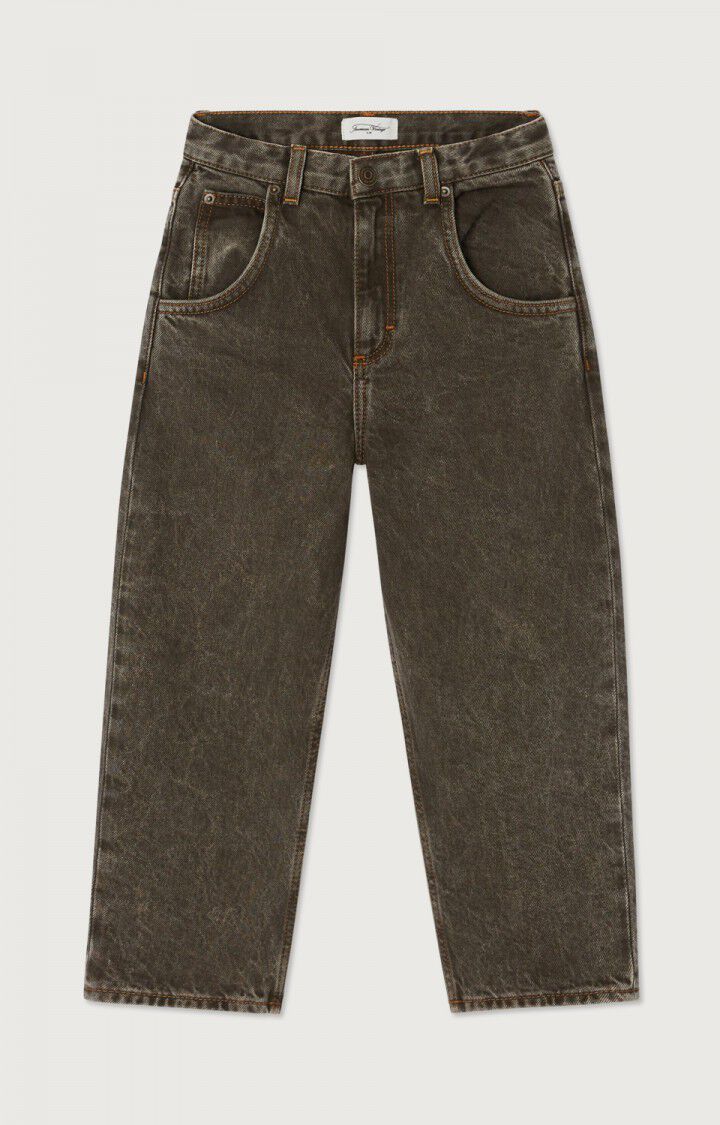 Pantalon 5 poches balloon Stone Brown