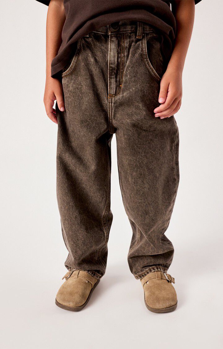Pantalon 5 poches balloon Stone Brown
