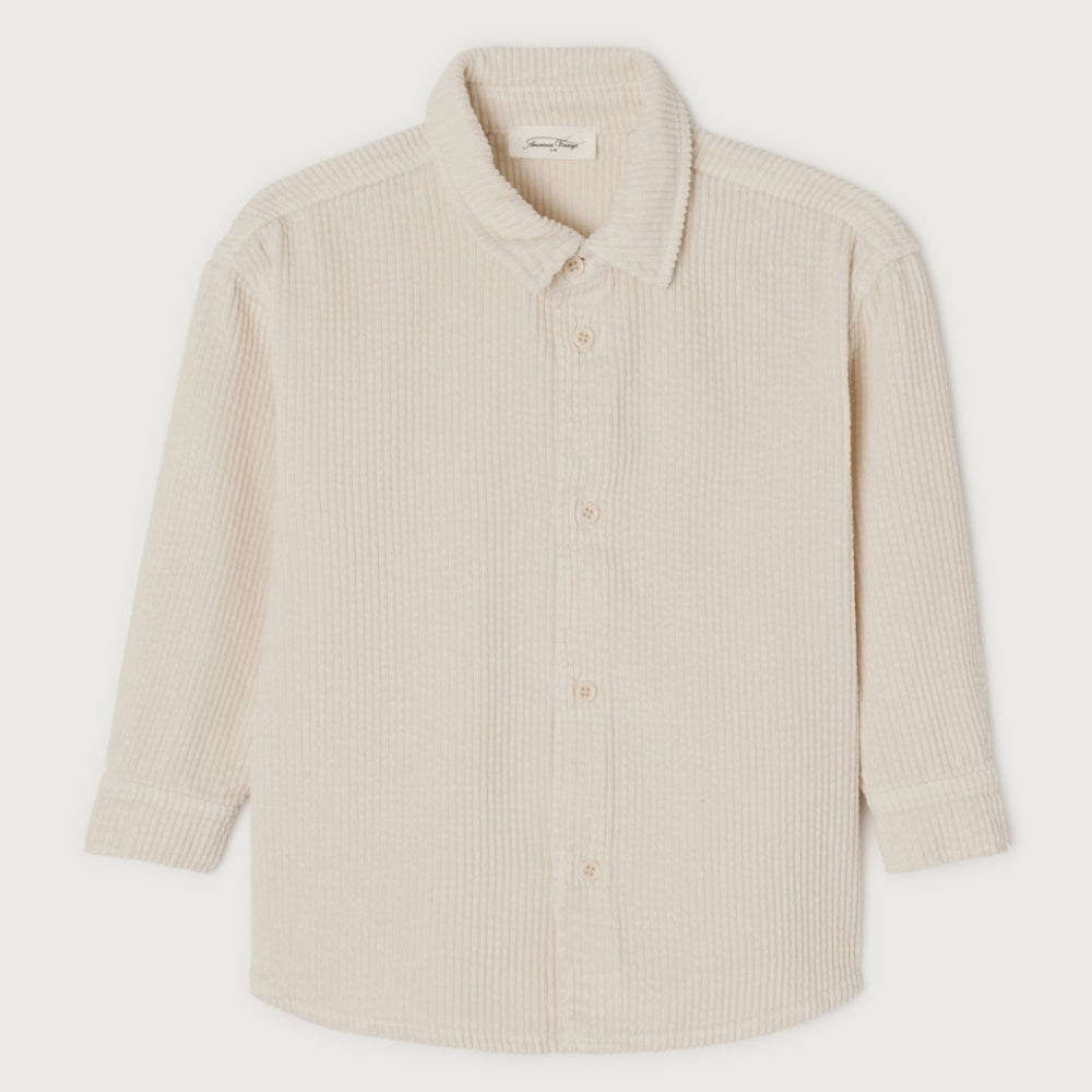 Chemise Manches Longues PADOW-B Écru Vintage