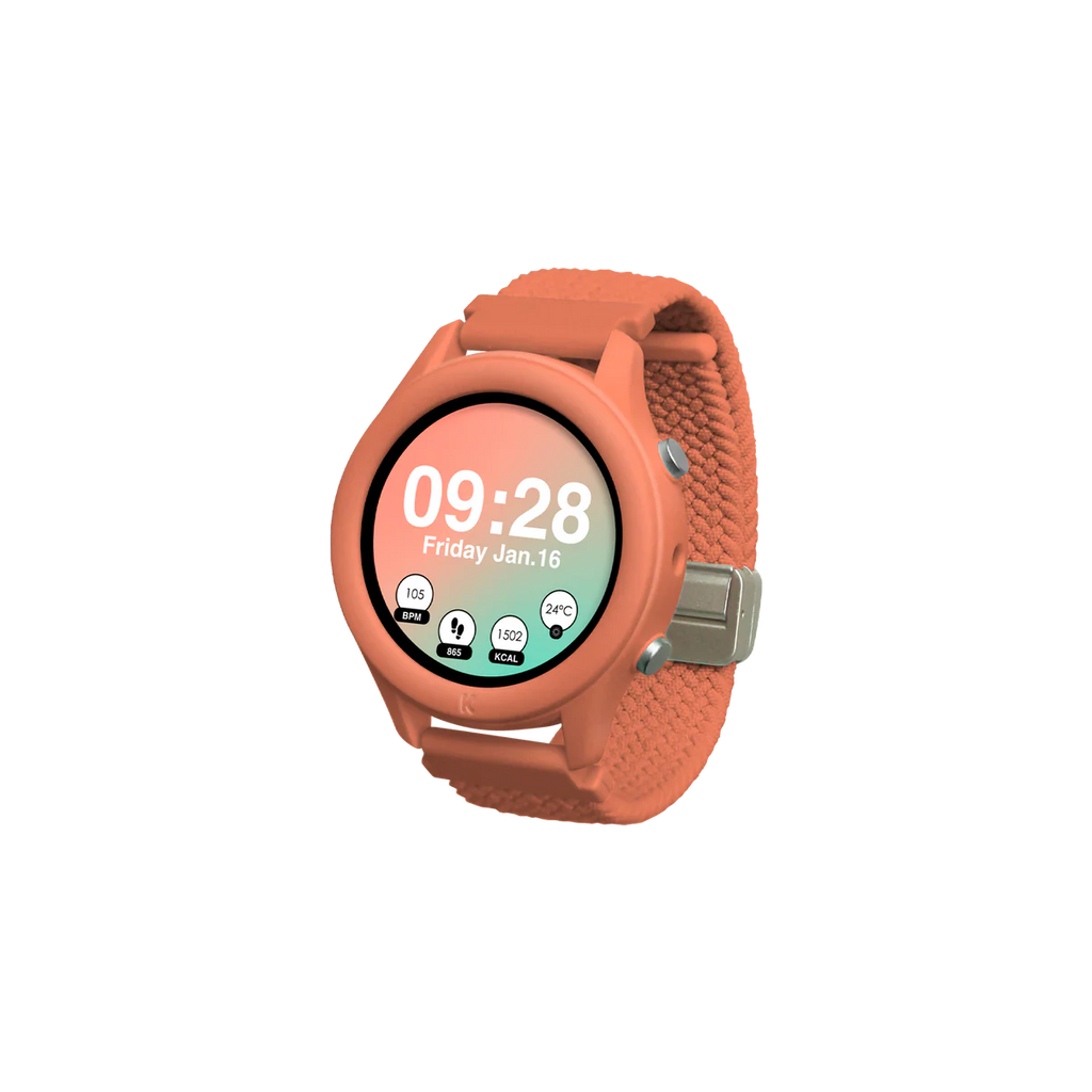Montre interactive K-WATCH pour enfants - Orange