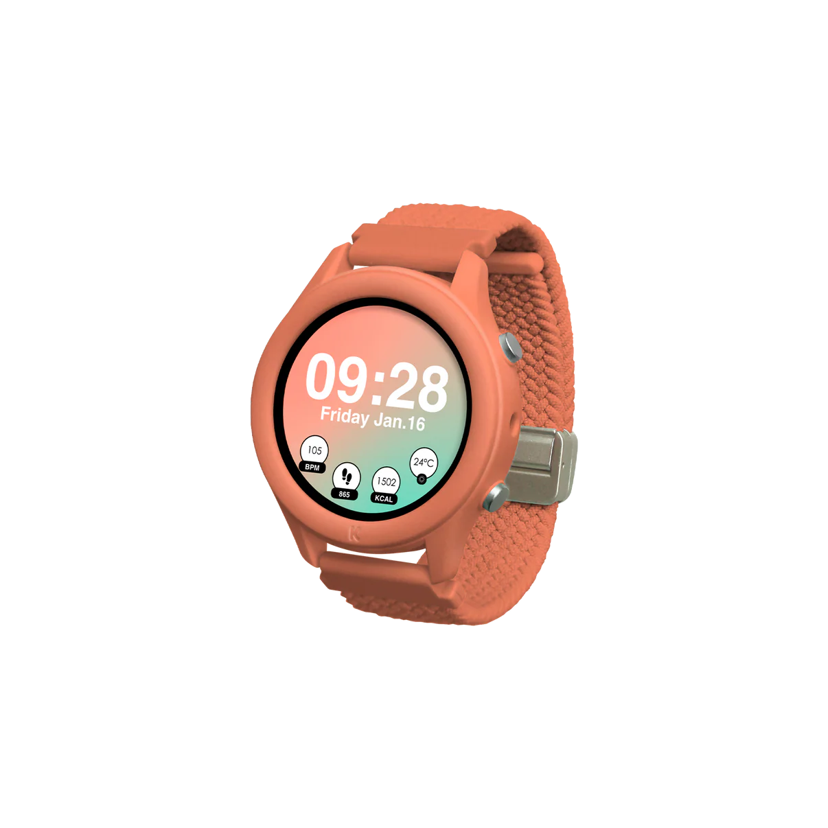 Montre interactive K-WATCH pour enfants - Orange