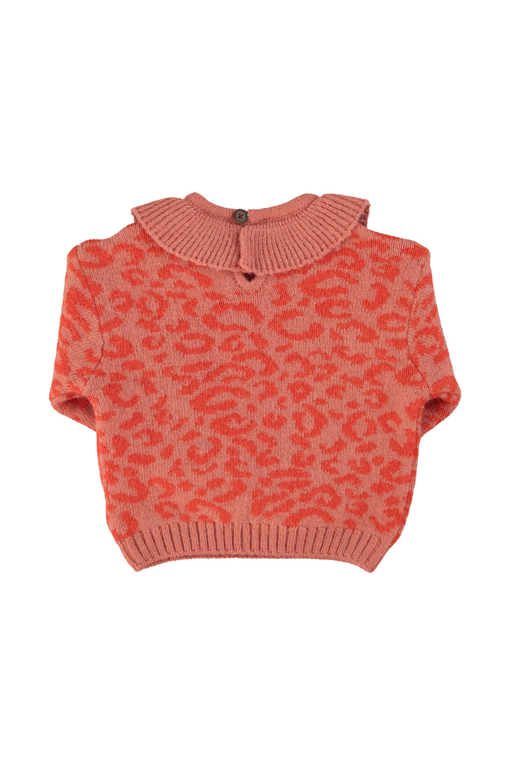 Pull Rose léopard