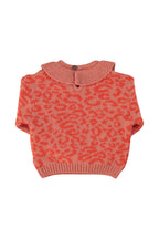 Pull Rose léopard