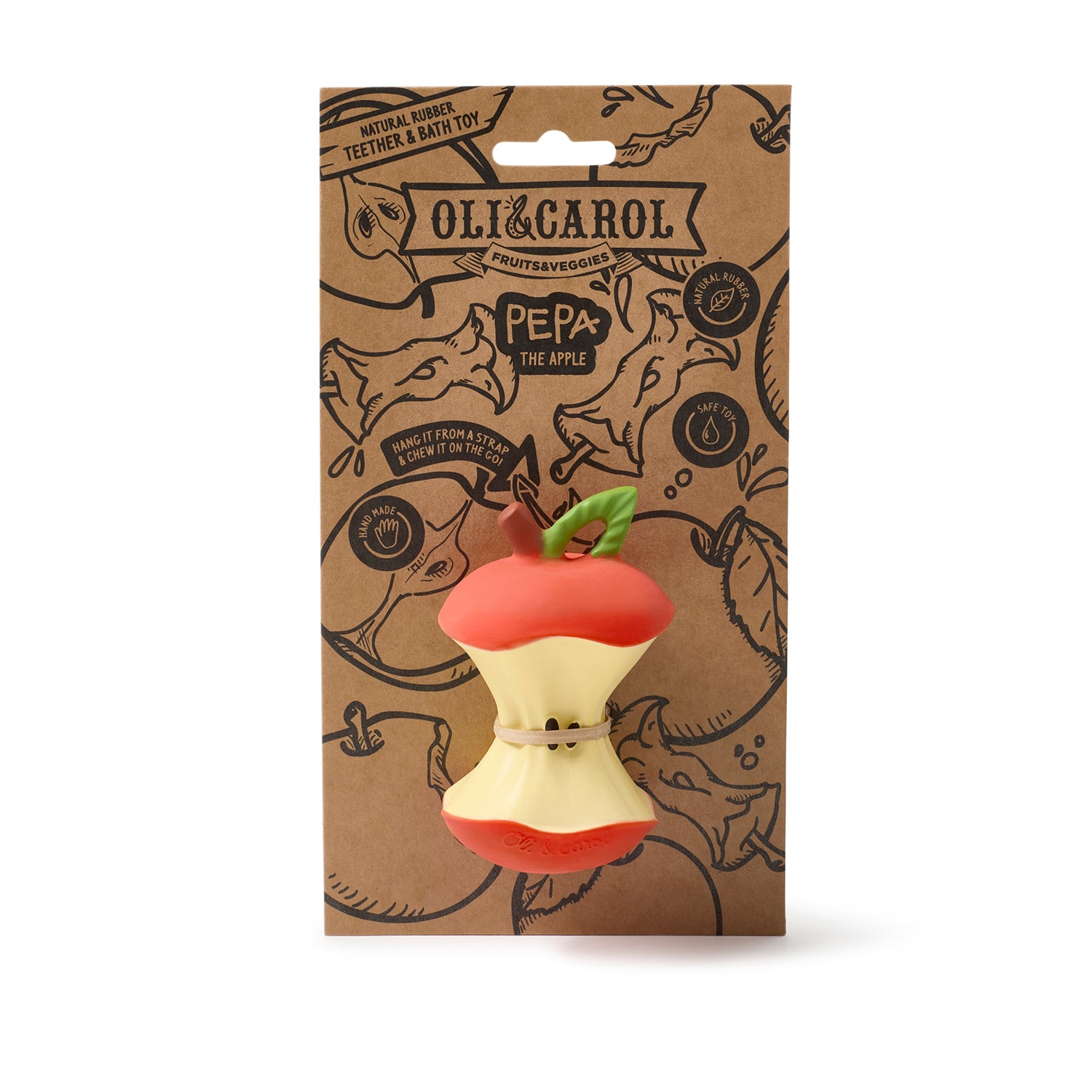Anneau Dentition Pepa la Pomme