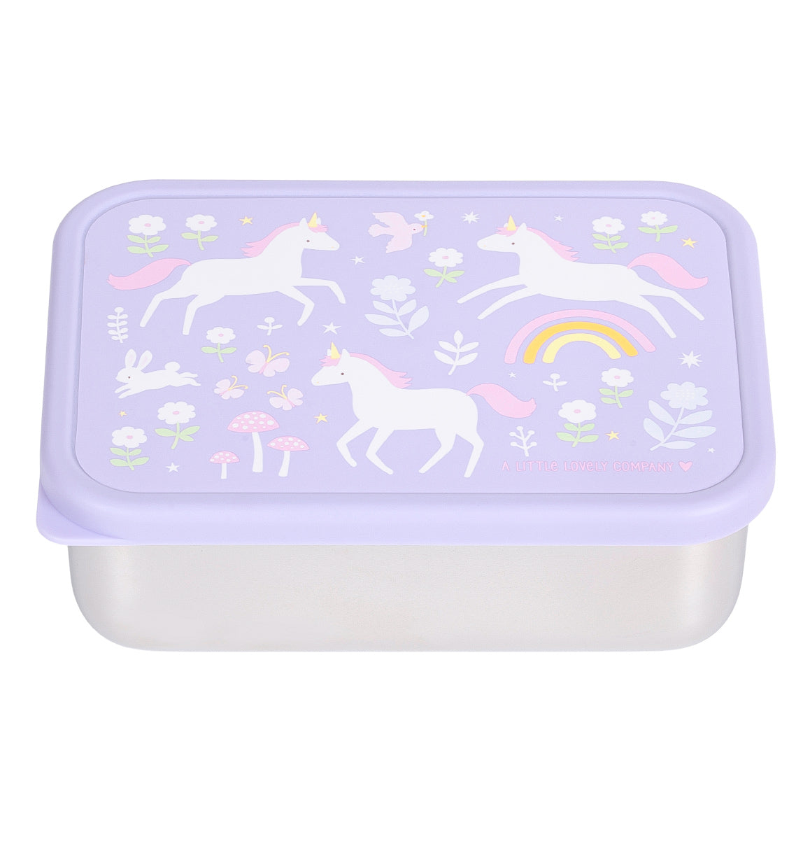 Lunch Box Acier Inoxydable Unicorn Dreams