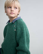 Soft Knit Jumper Green