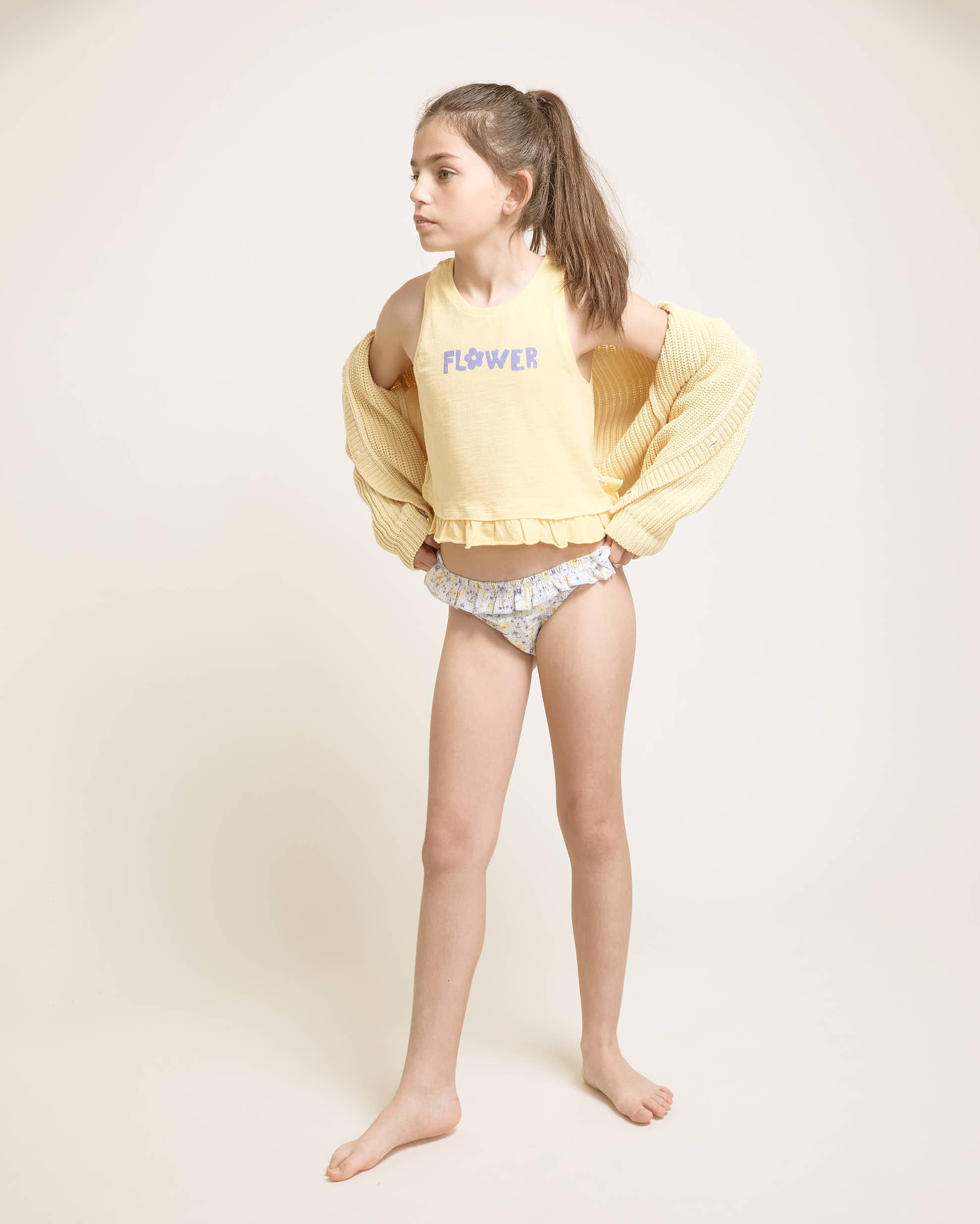 Soleil Long Sleeve Cotton Knit Cardigan