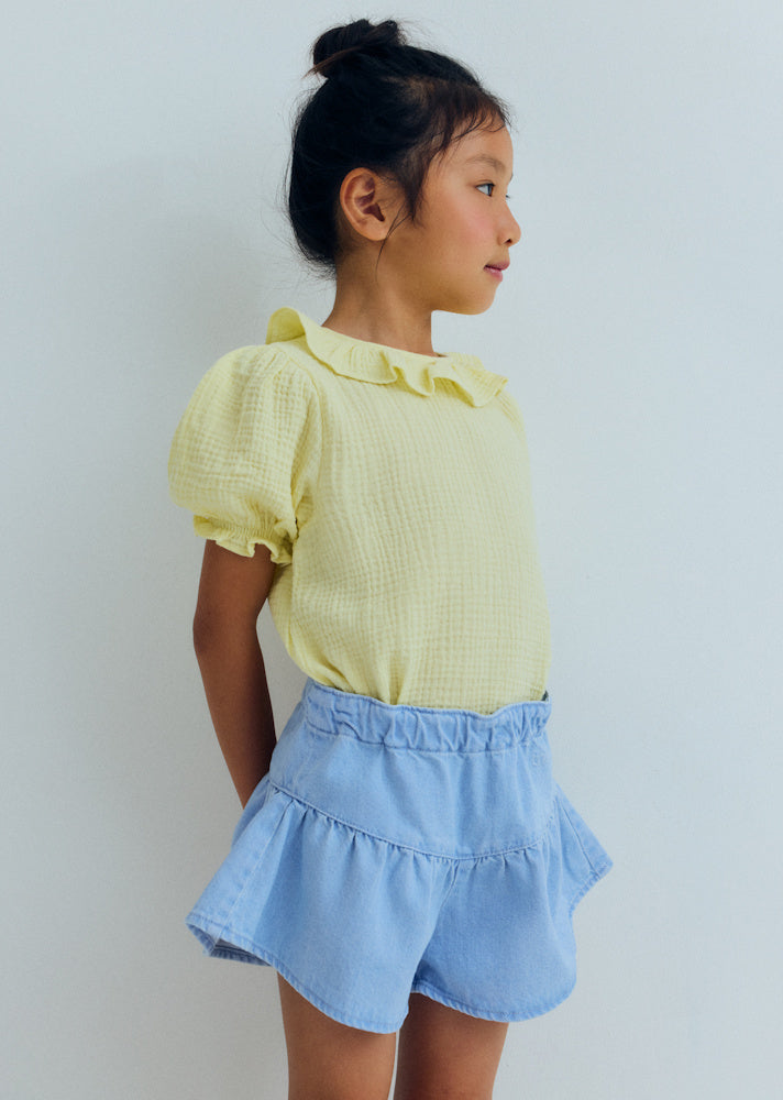 Bellis Light Denim Shorts