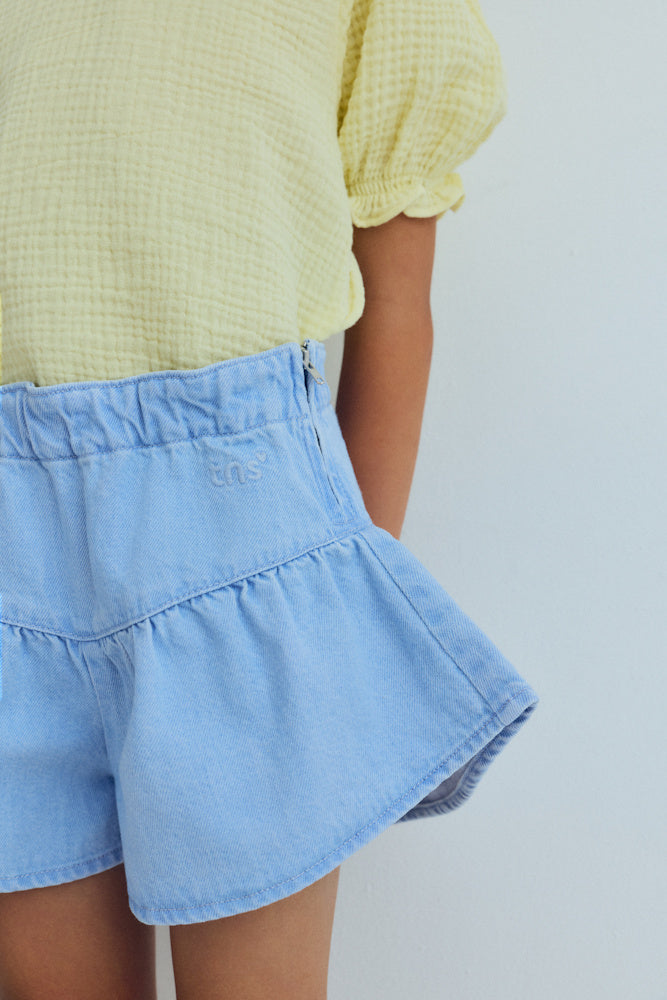 Bellis Light Denim Shorts