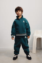 Sweat Polo Whisper Vert Foncé The New Society pour enfant – vue 2