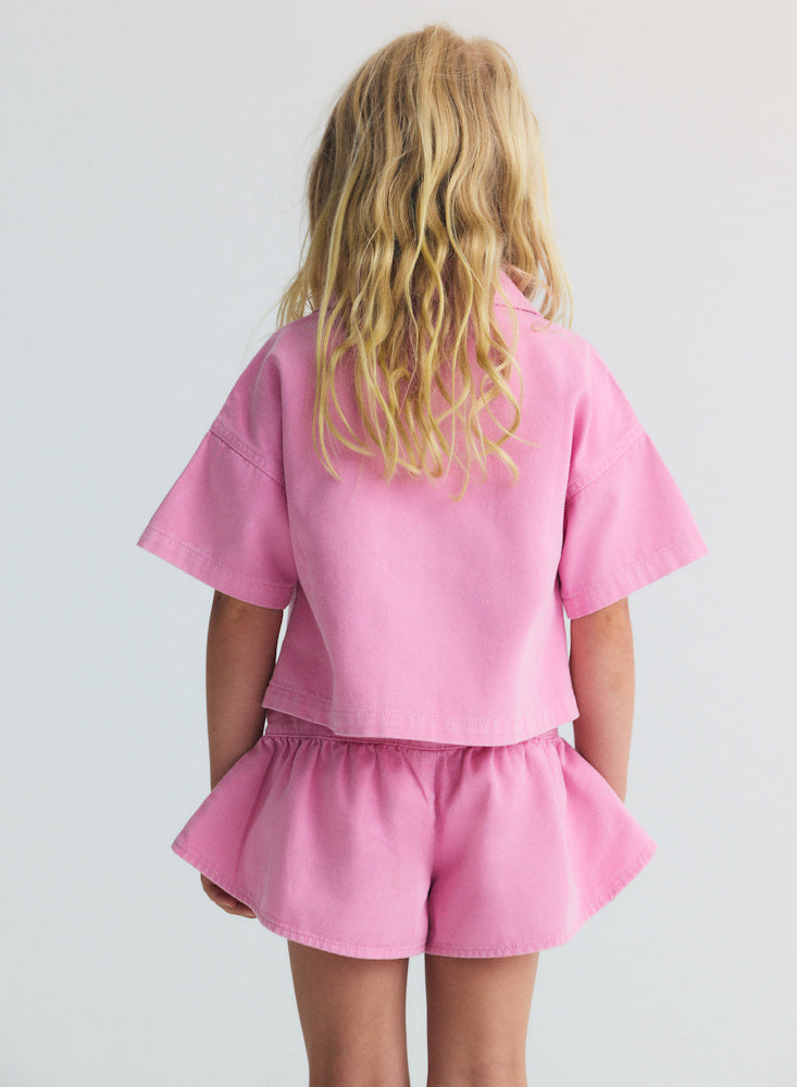 Bellis Rose Blush Shorts