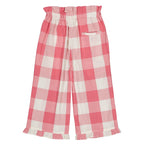 Lizzy Pants Check Rose