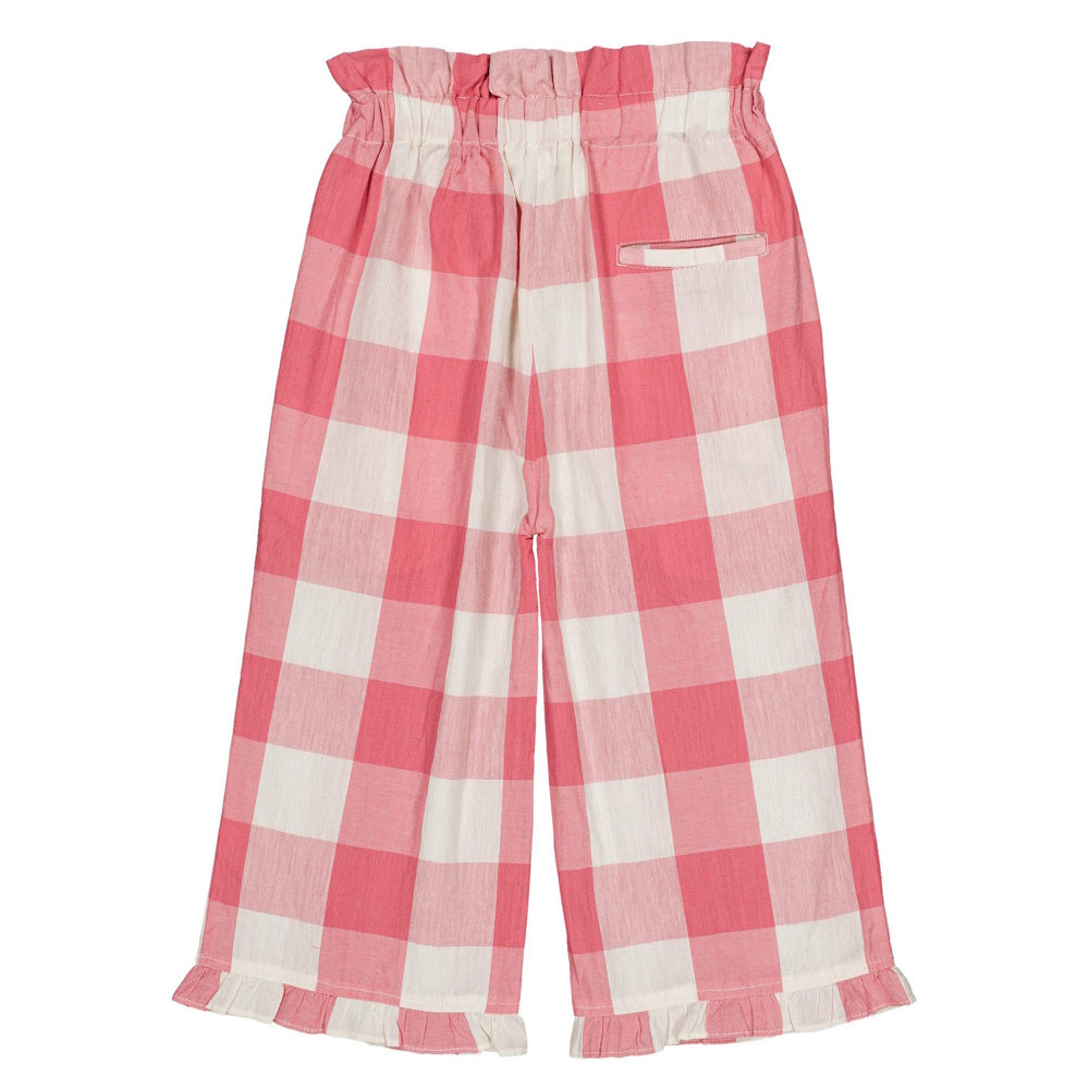 Lizzy Pants Check Rose