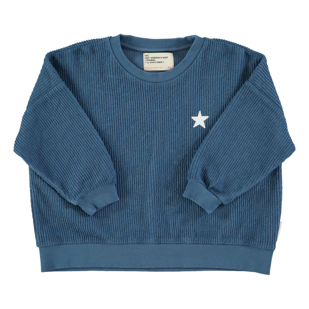 Logo blue sweatshirt (copy)