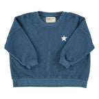 Logo blue sweatshirt (copy)