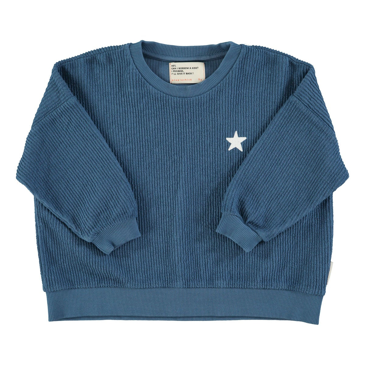 Logo blue sweatshirt