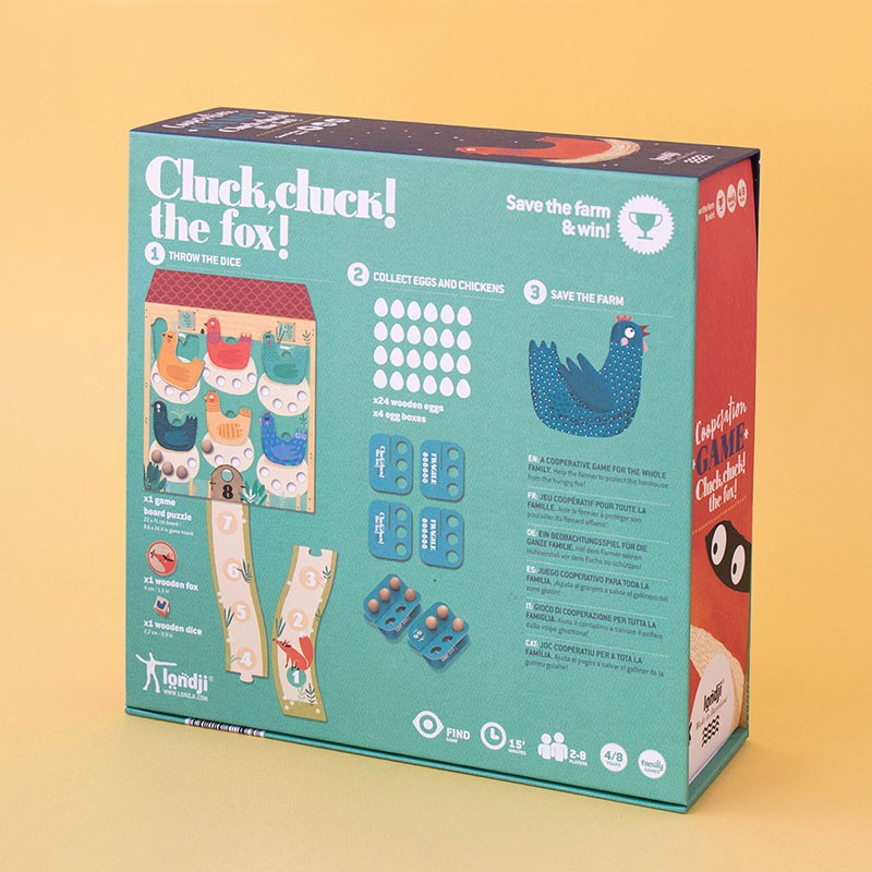 Jeu Cluck, Cluck! The fox!
