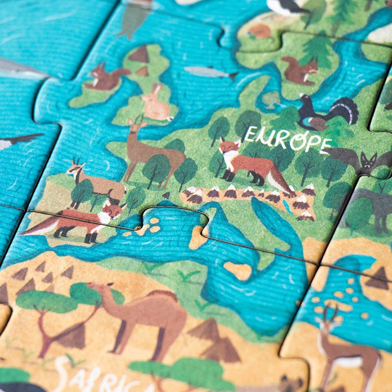 Puzzle Animal Planet
