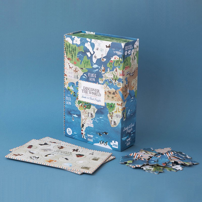 Puzzle Discover The World