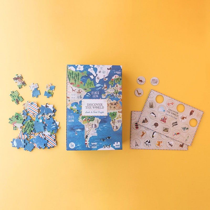 Puzzle Discover The World