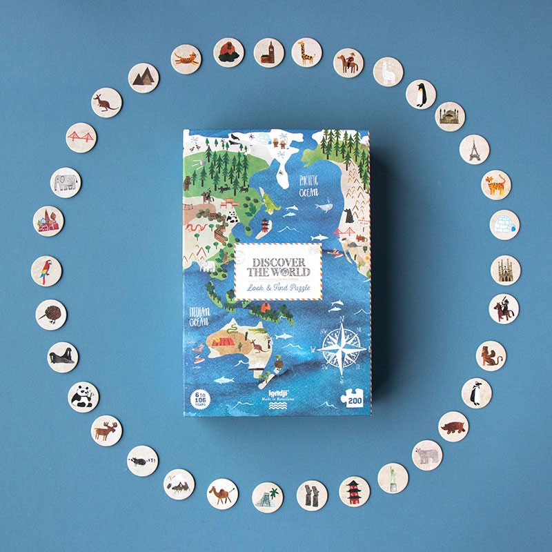 Puzzle Discover The World