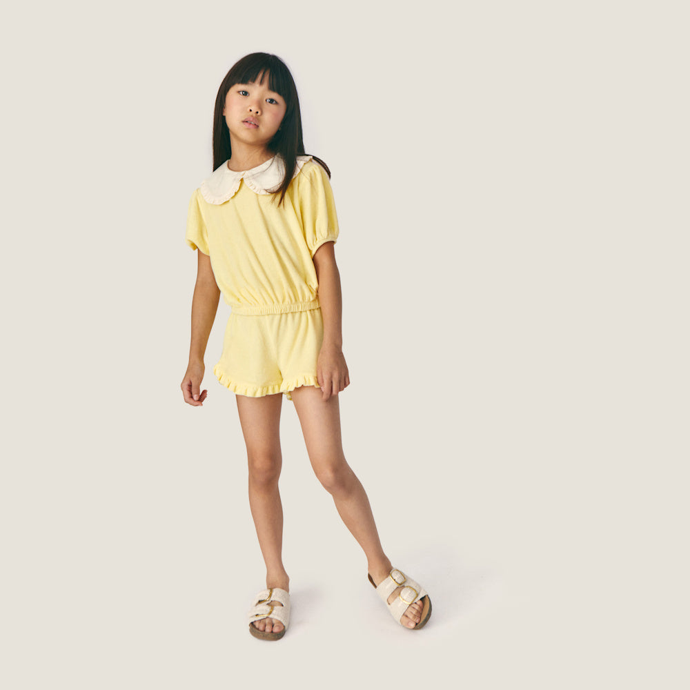 T-shirt Carina Jaune Pastel