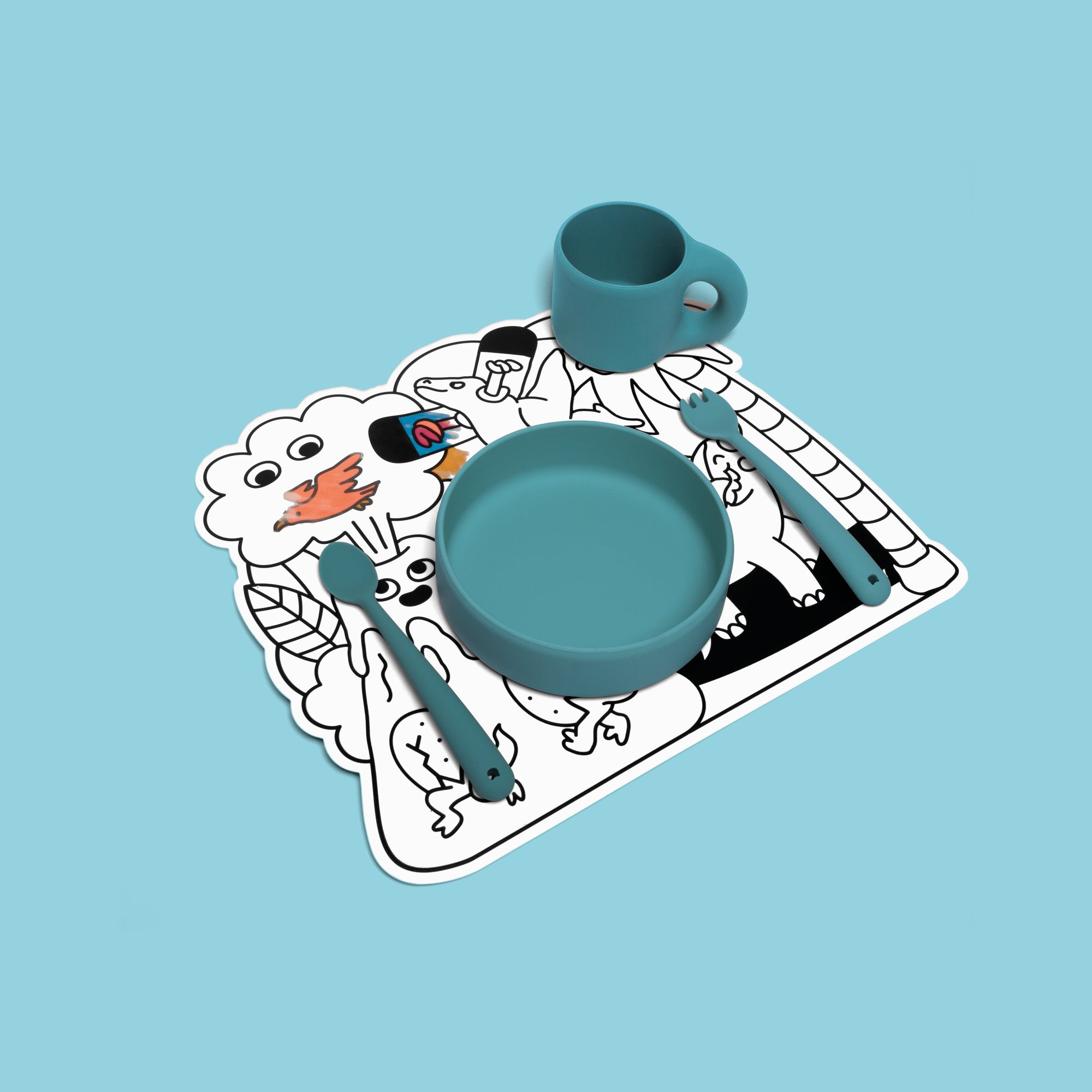 SETS DE TABLE MAGIQUES - DINO