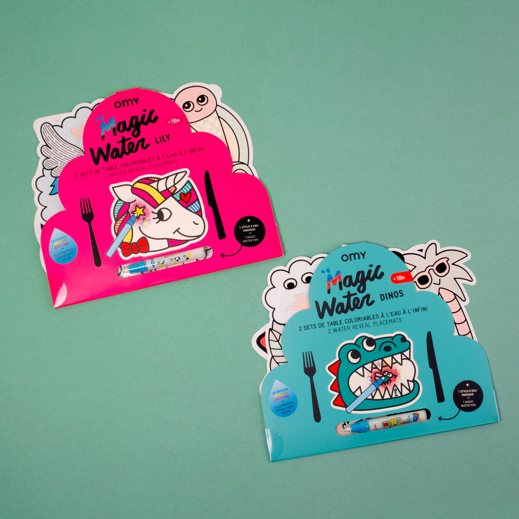 SETS DE TABLE MAGIQUES - lily