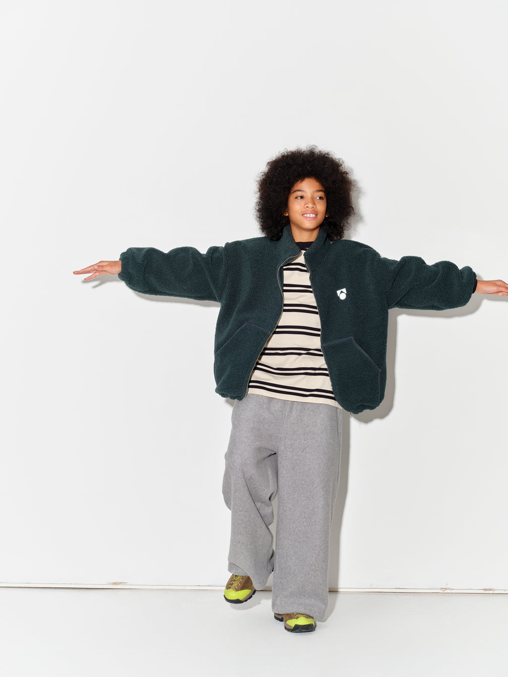 veste  Fleece - col montant zippé