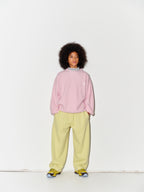 Rib Sweater - Pale Pink 