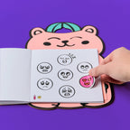 Livre de stickers Montessori – Émotions OMY