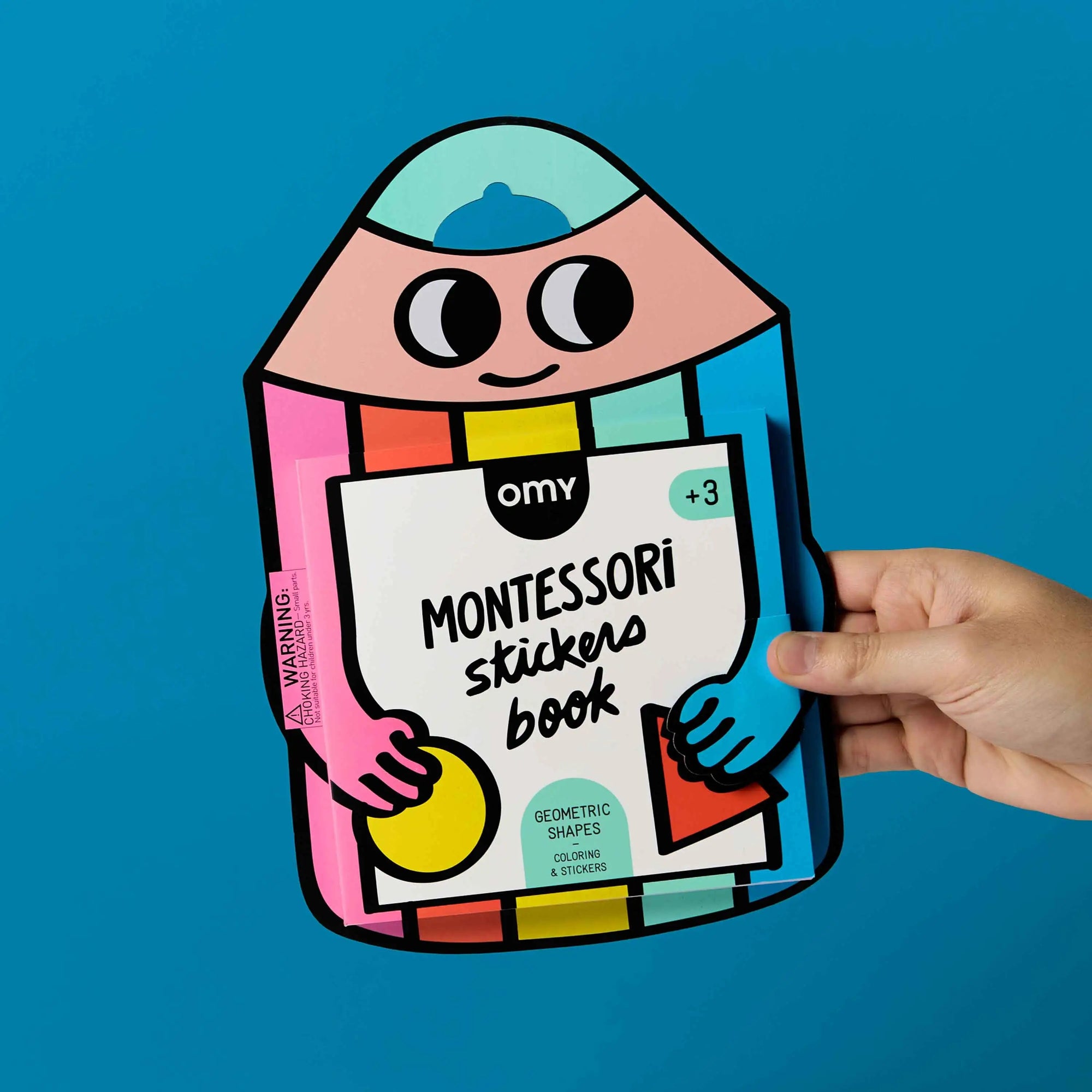 Livre de stickers Montessori – Formes géométriques OMY