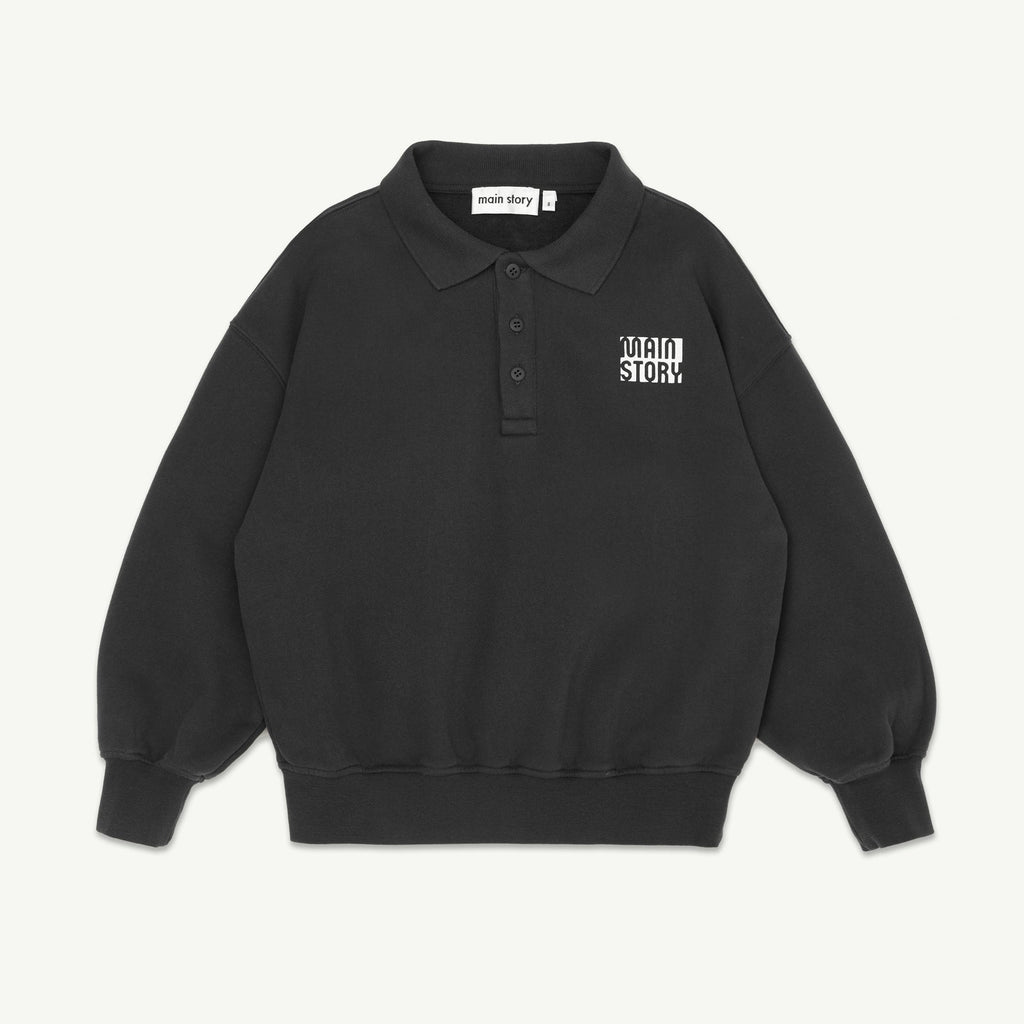 Polo Sweatshirt - Phantom