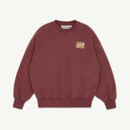 Sweatshirt Crew – bordeaux